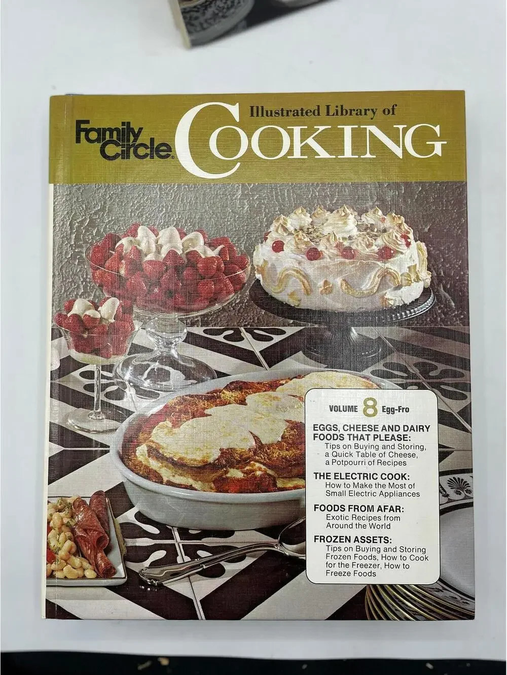 Vintage 1970s Family Circle Cookbook Set: Illustrated Cooking Library